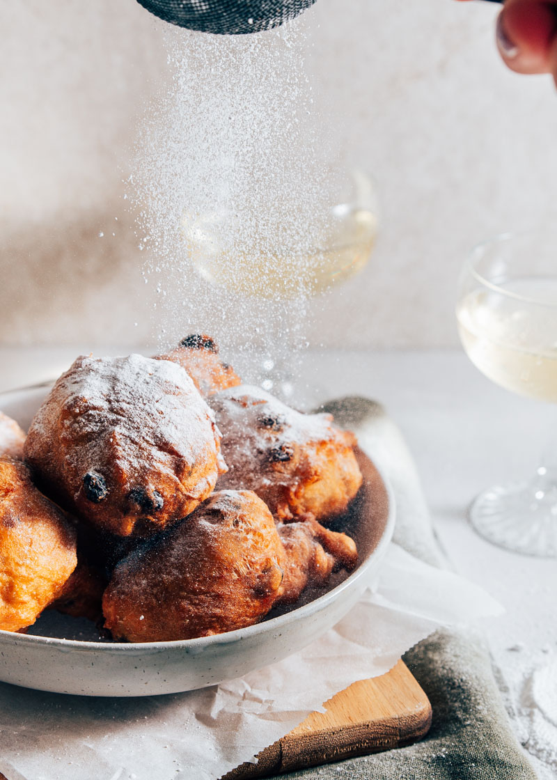 Oliebollen met krenten recept