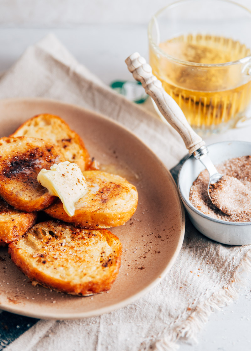 Oliebollen wentelteefjes