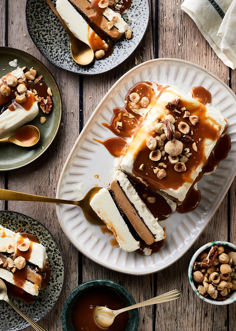 Viennetta met karamel