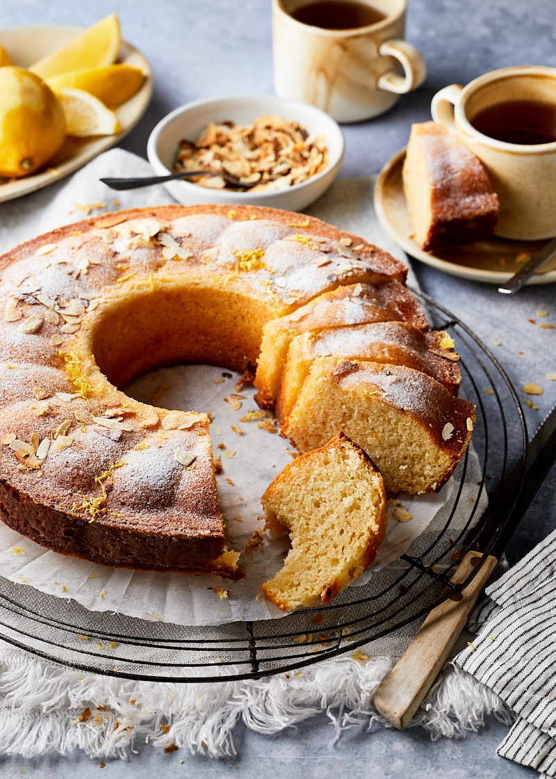 Cake met gecondenseerde melk