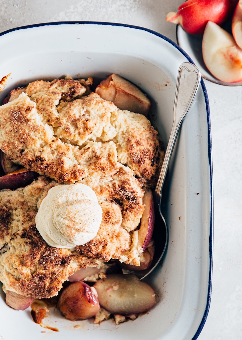 peach cobbler