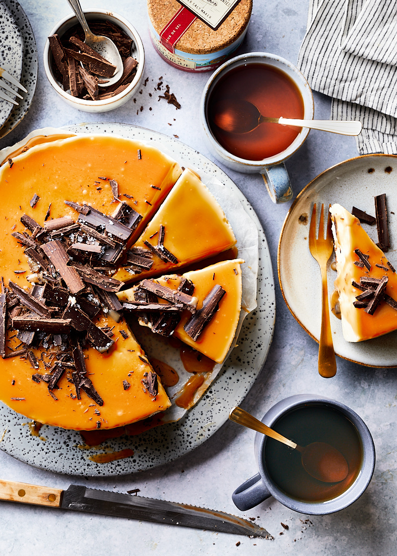 Salted karamel cheesecake