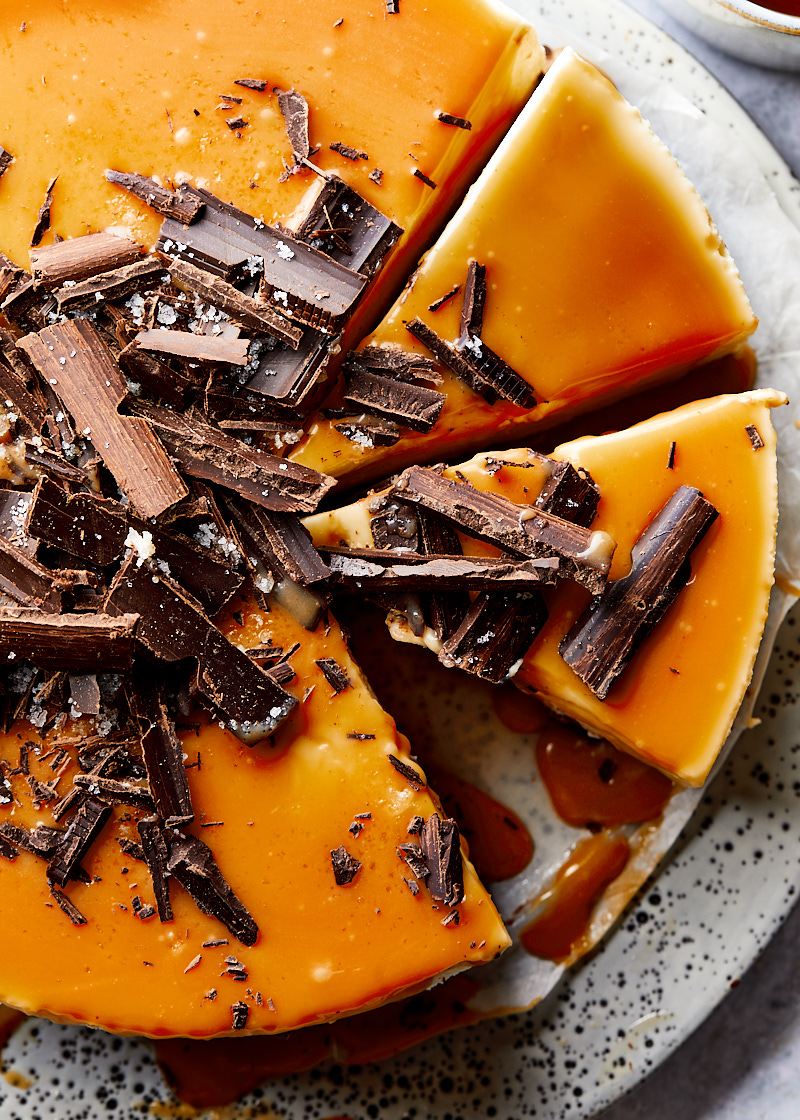 Salted karamel cheesecake