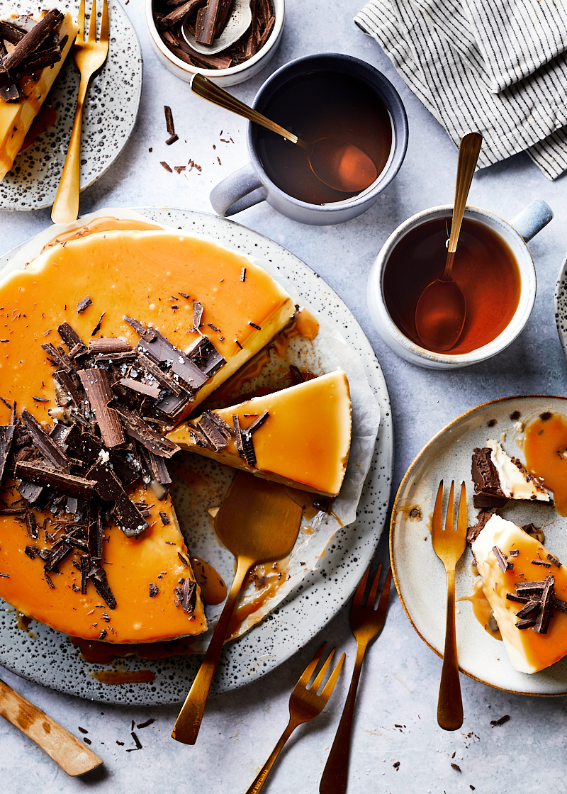 Salted karamel cheesecake