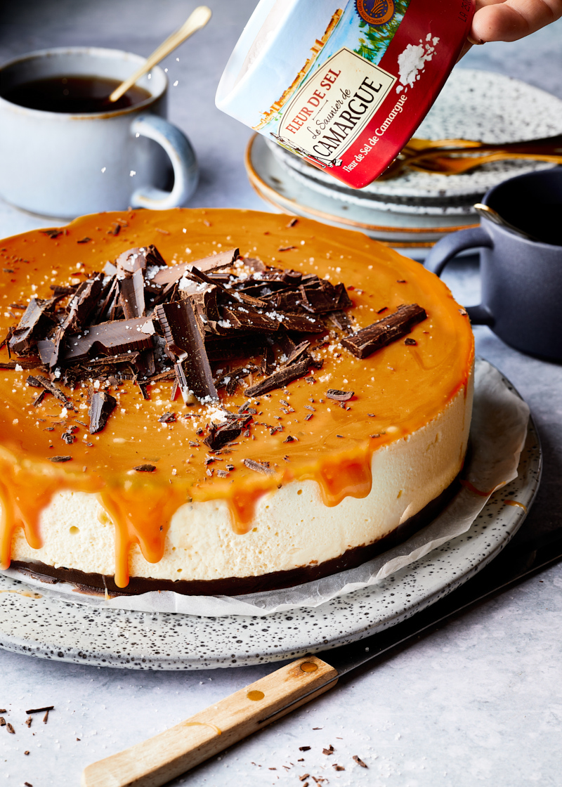 Salted karamel cheesecake