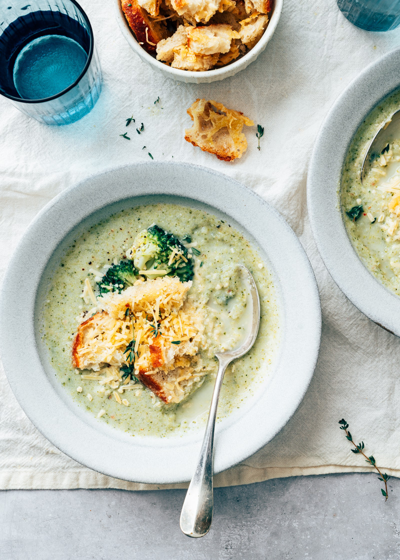 broccolisoep met bloemkool