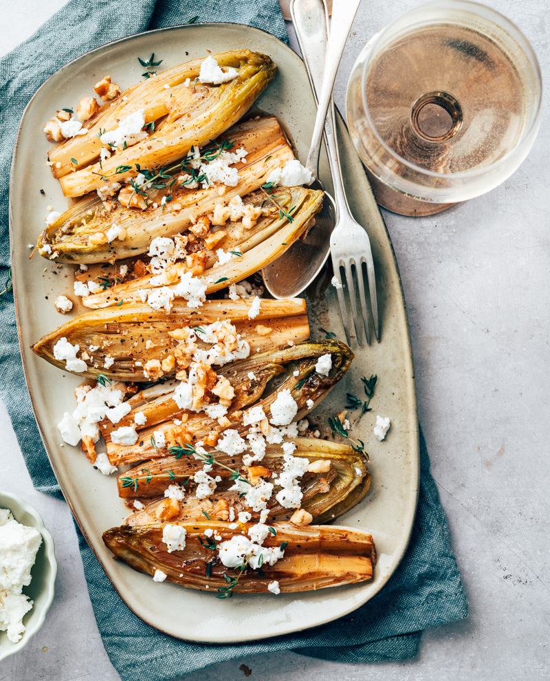 gekarameliseerde witlof