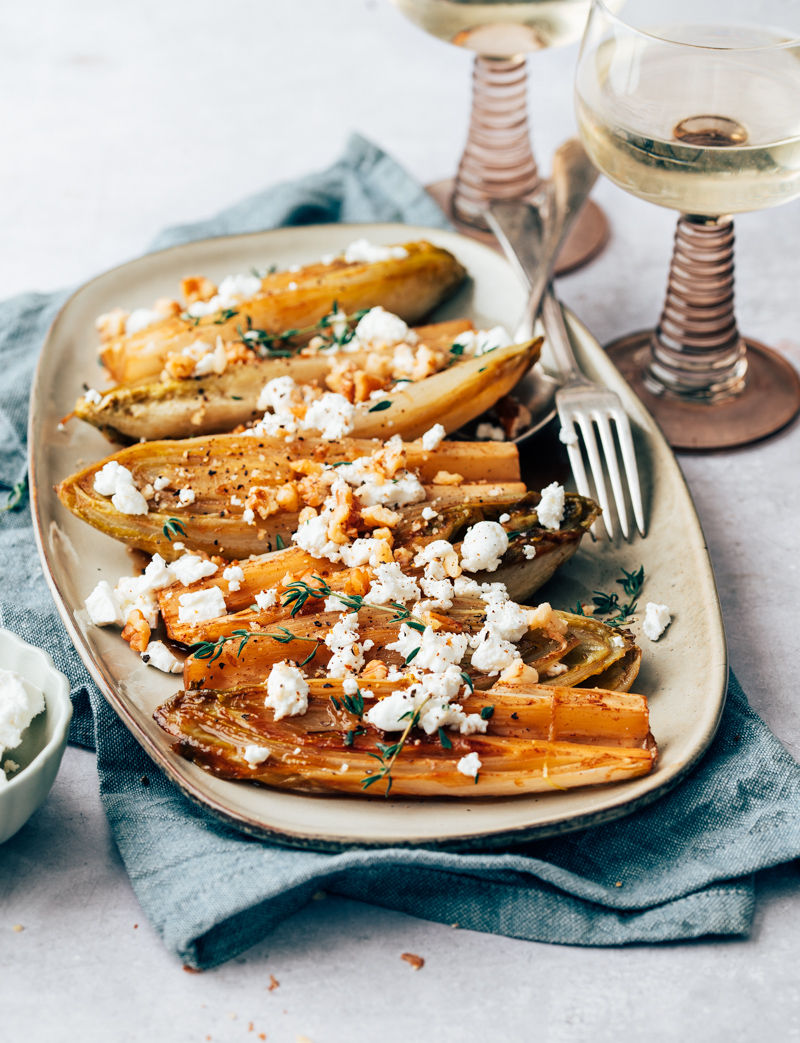 gekarameliseerde witlof