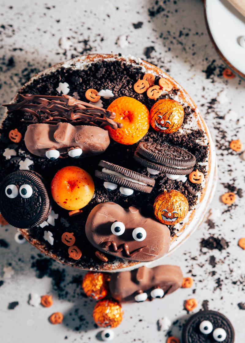 Halloween taart