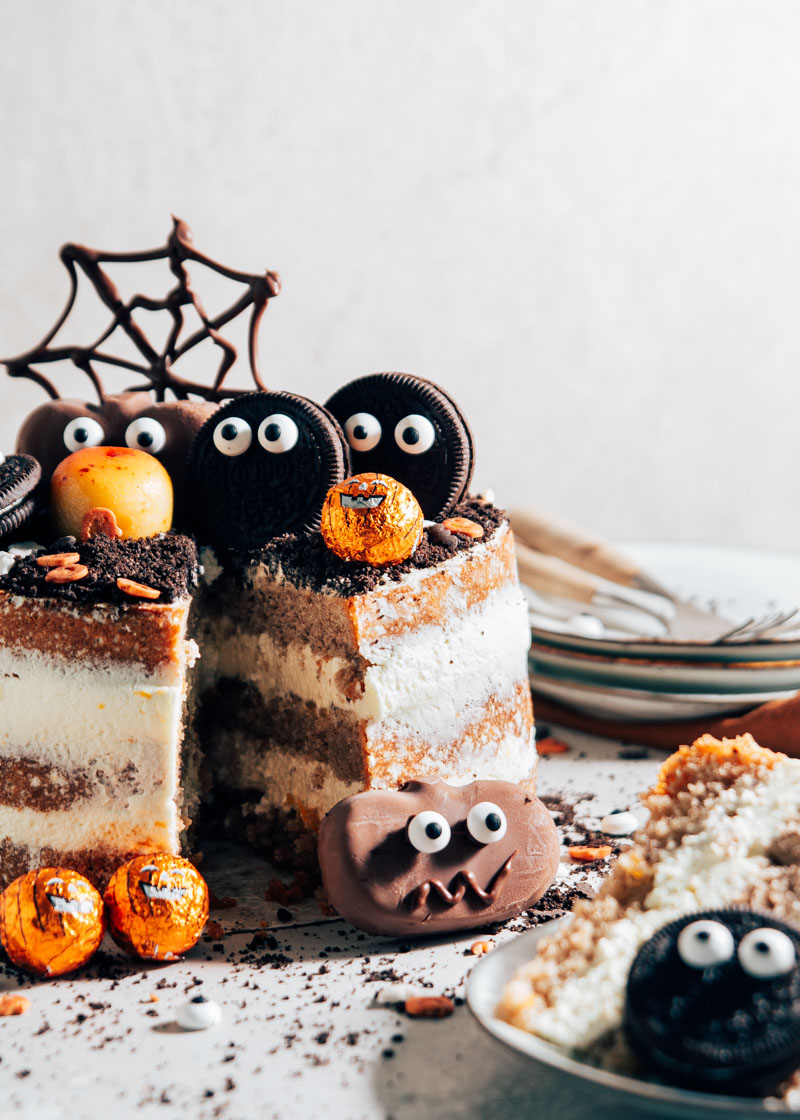 Halloween taart