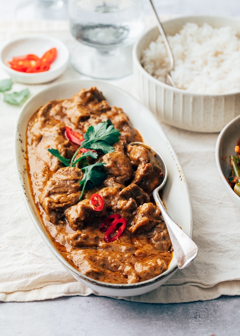 Rendang uit de slowcooker
