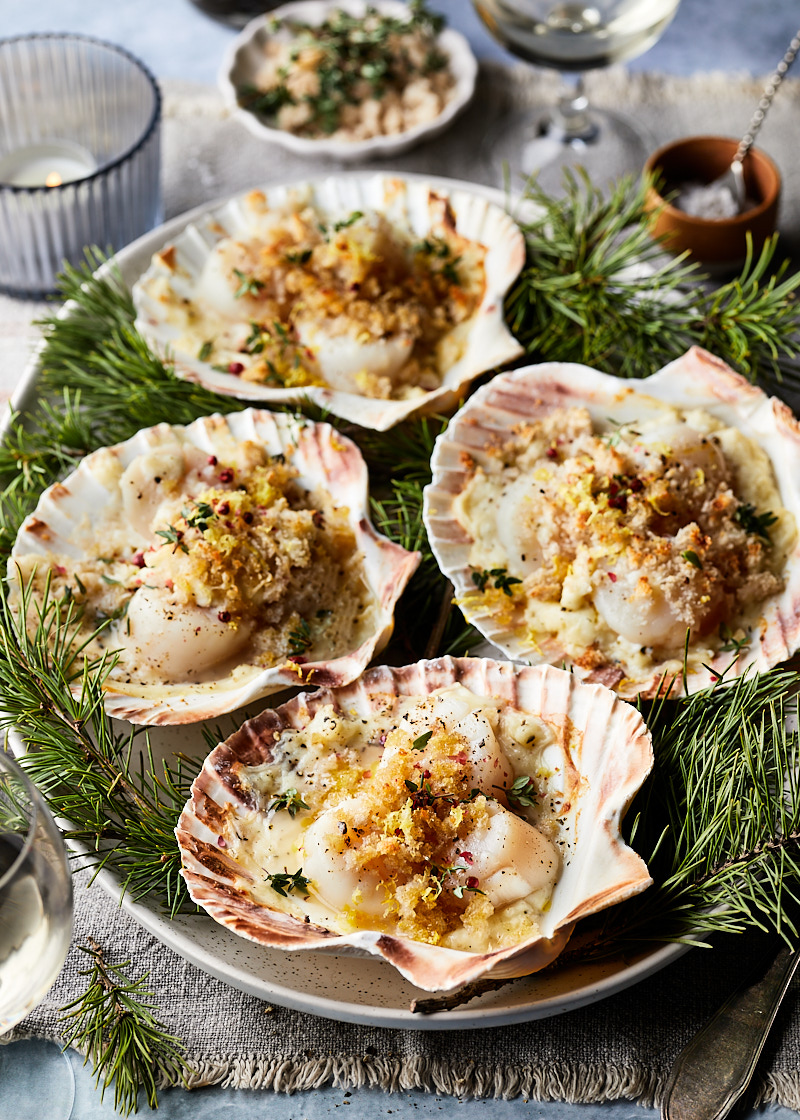 Gegratineerde coquilles recept