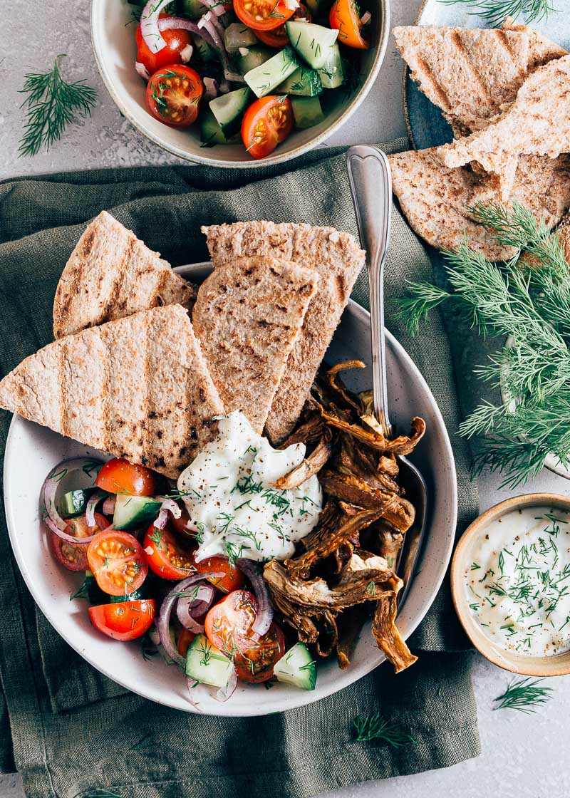 oesterzwam uit de airfryer