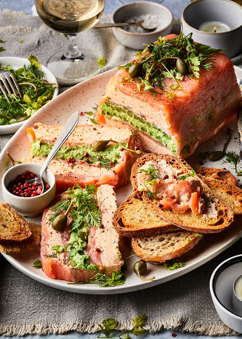 Terrine van zalm