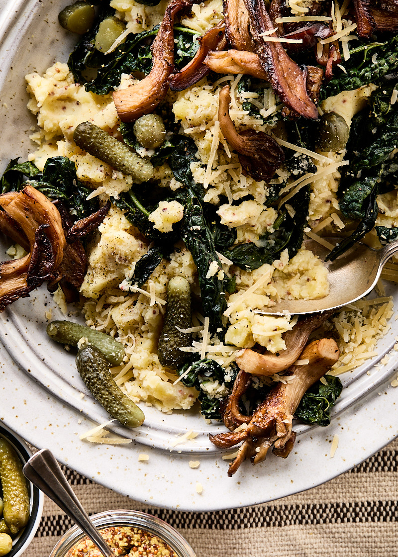 Stamppot met palmkool