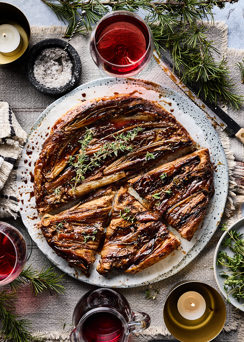 Witlof tarte tatin
