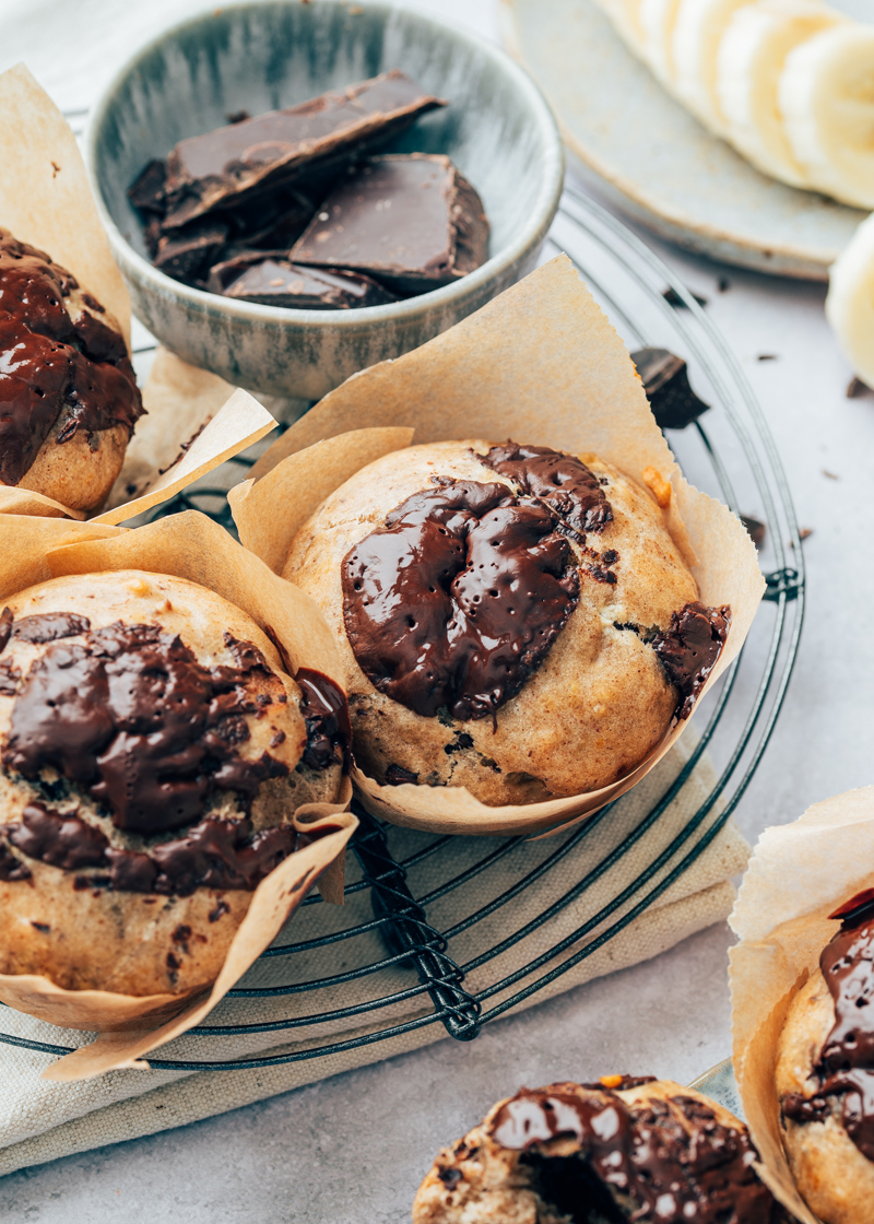 Bananenbrood muffins