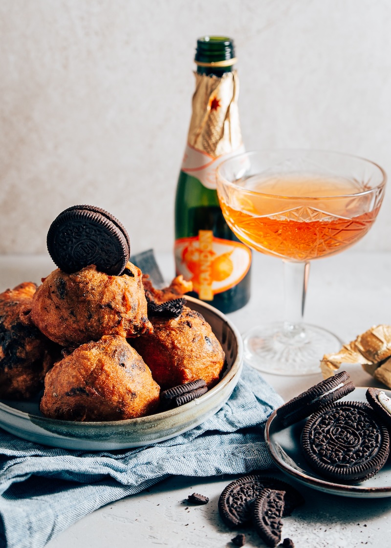 Oreo oliebollen