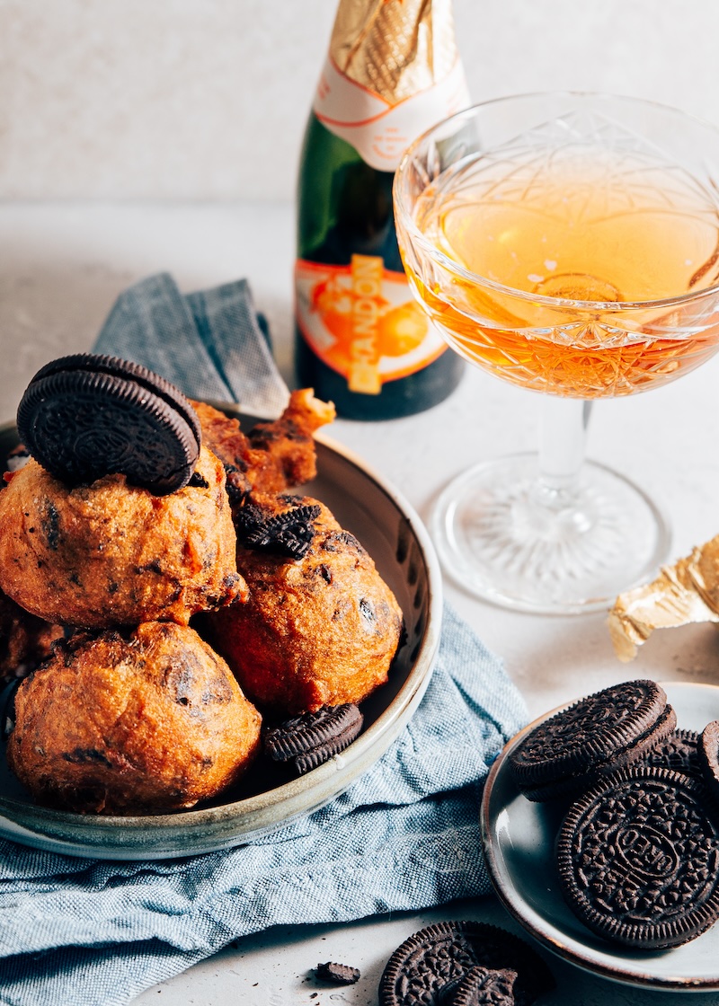 Oreo oliebollen