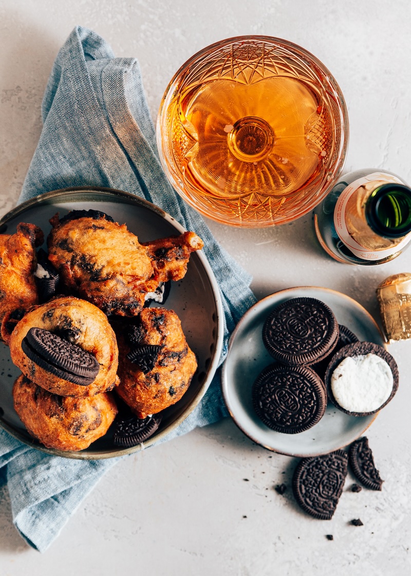 Oreo oliebollen