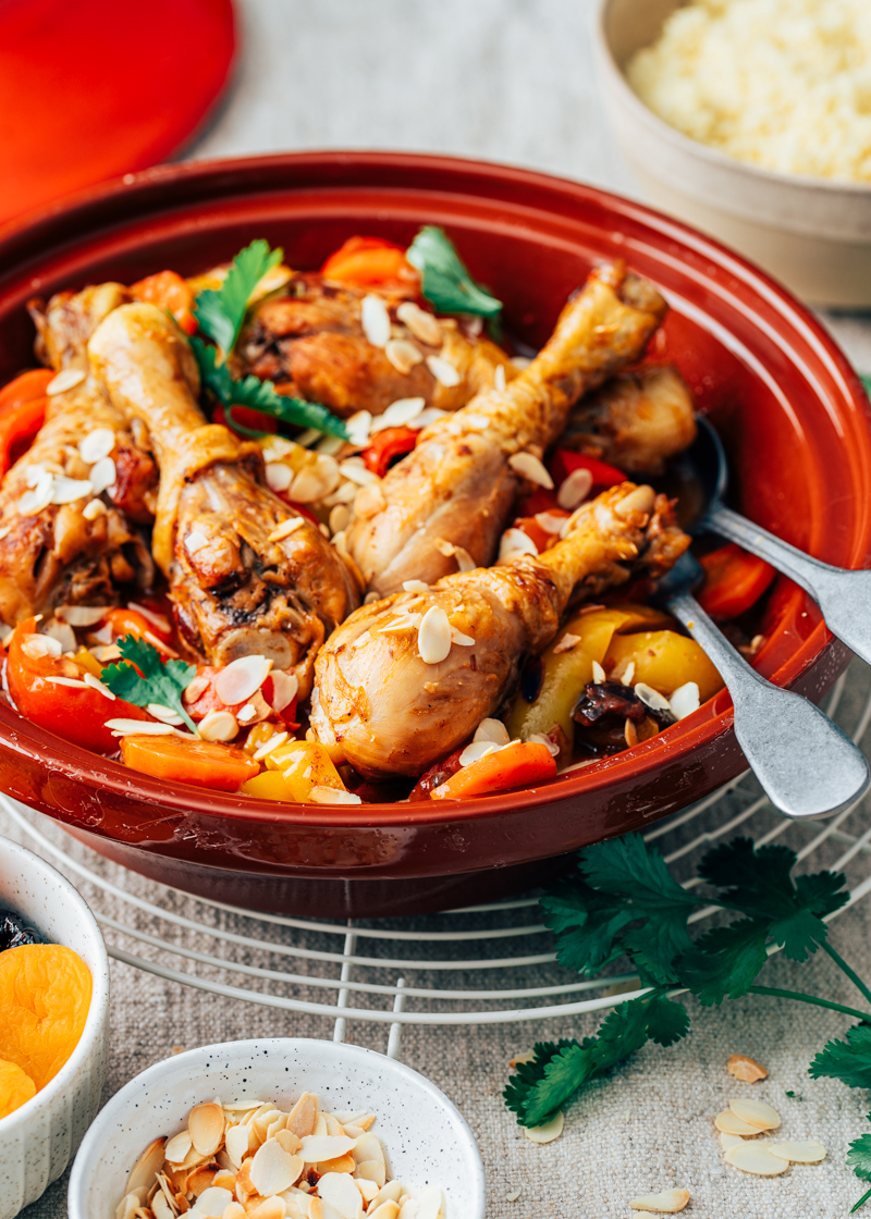 Marokkaanse tajine met kip