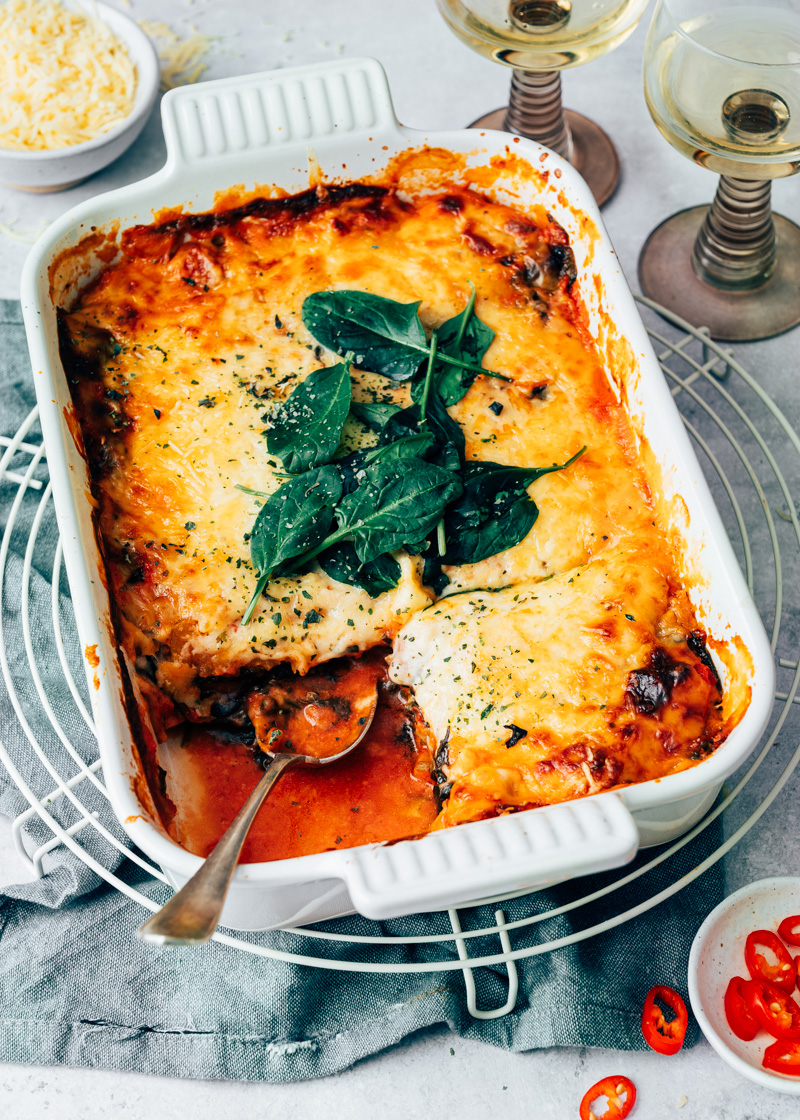 Pompoenlasagne