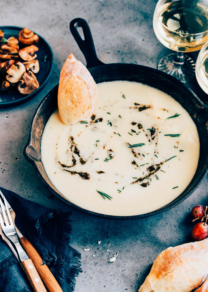 Truffel kaasfondue