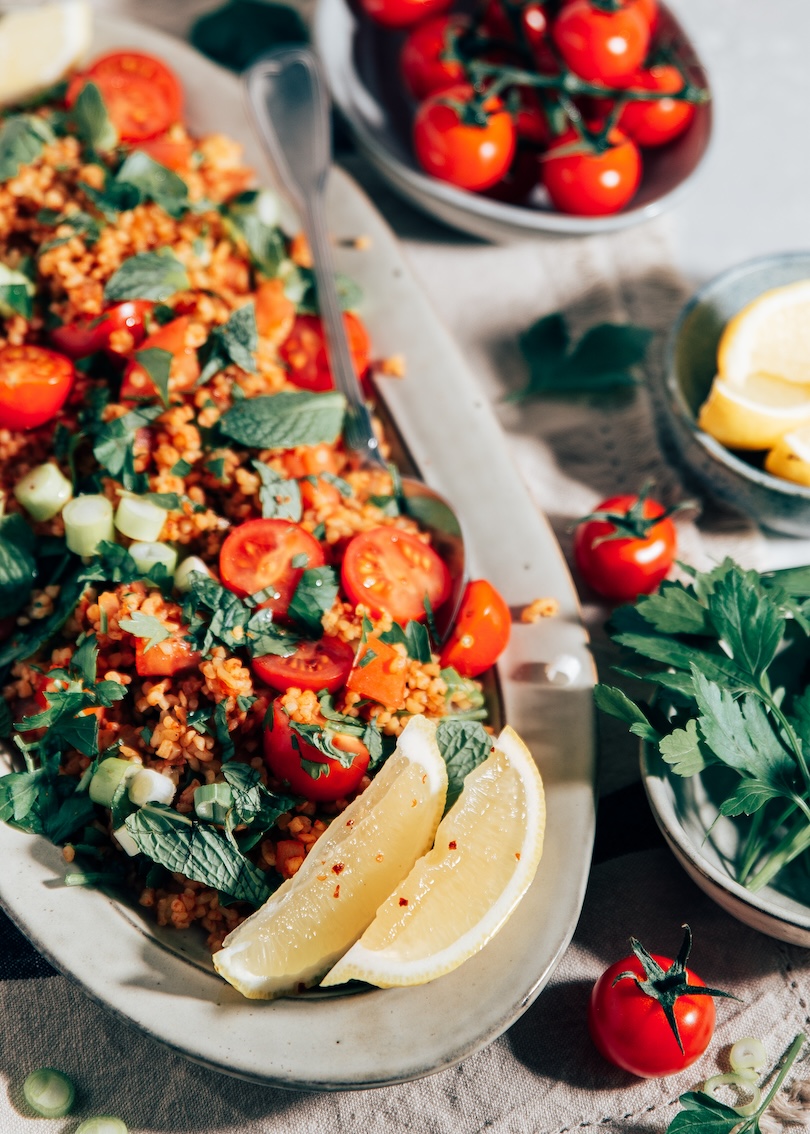 Turkse bulgursalade