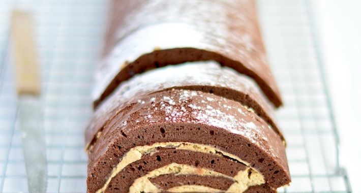 chocolade cakerol
