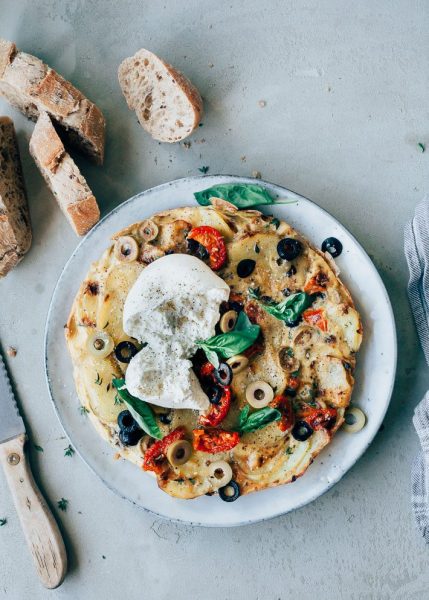 Aardappel tortilla - vegetarische tapas