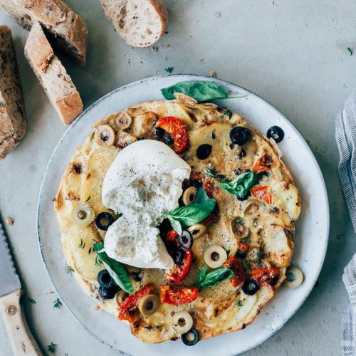Aardappel tortilla - vegetarische tapas