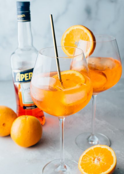 Aperol spritz maken