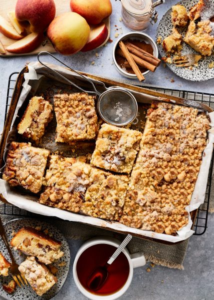 Appelkruimel cake