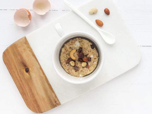 Bananabread in a mug