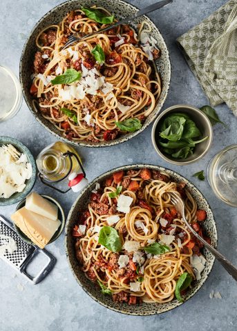 Bolognesesaus slowcooker