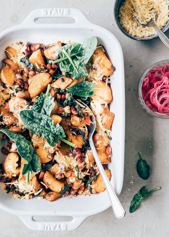 Vegetarische ovenschotel