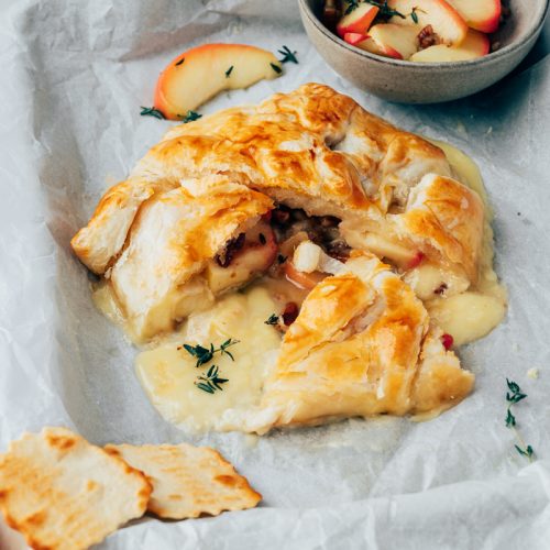 Camembert in bladerdeeg uit de oven