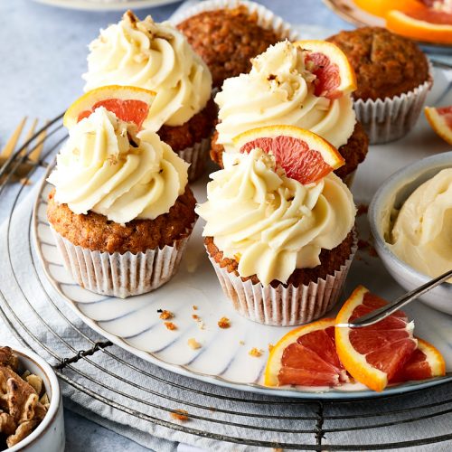 Carrot cake muffins