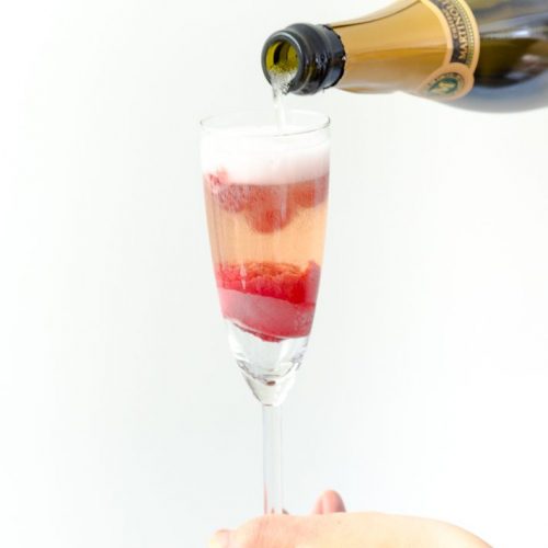 Champagne float