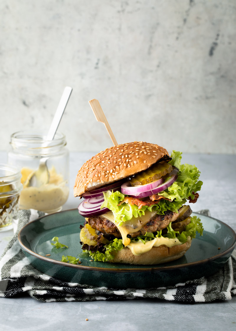 Cheeseburger deluxe