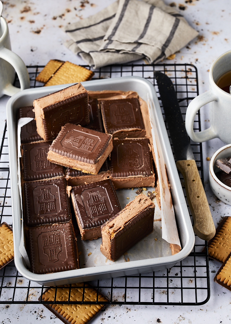 Cheesecake koekjes met chocolade