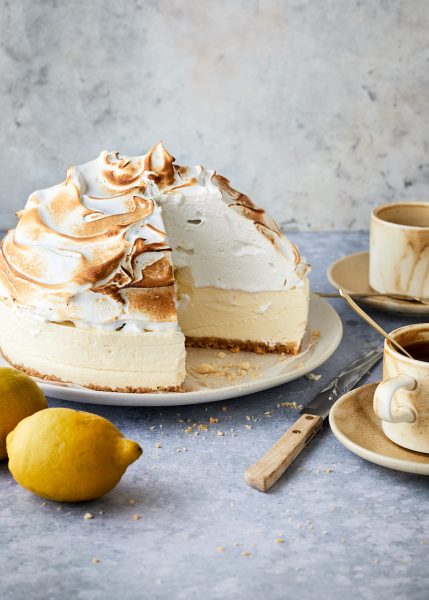 Citroen meringue cheesecake