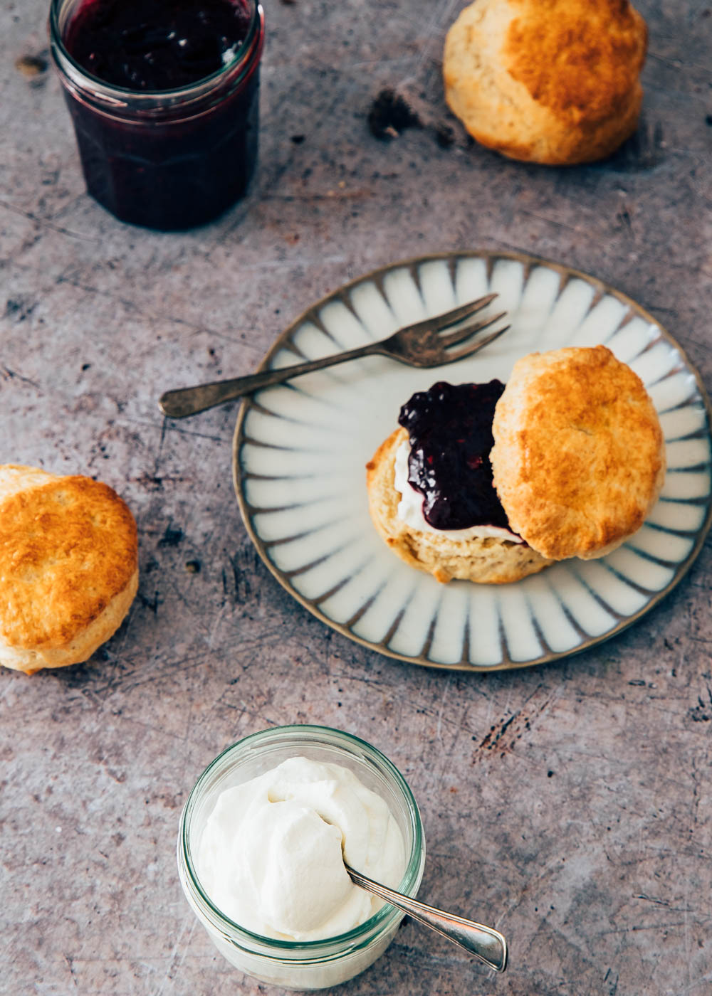 Clotted cream