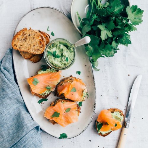Recept borrelhapje met zalm