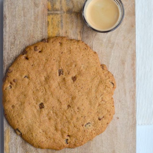 a giant cookie
