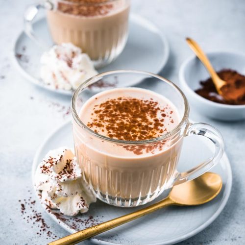Dirty chai latte