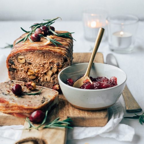 Meatloaf met paddestoelen
