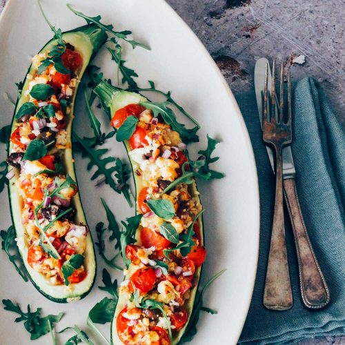 Gevulde courgette