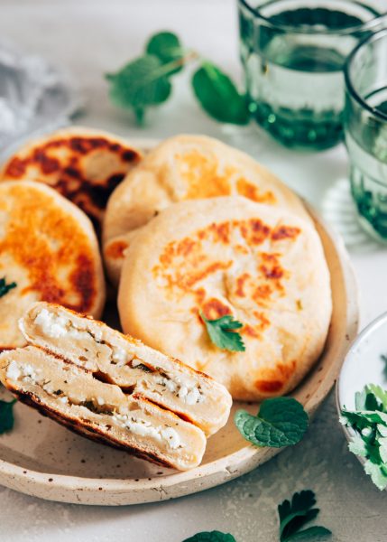 Gevulde pitabroodjes recept