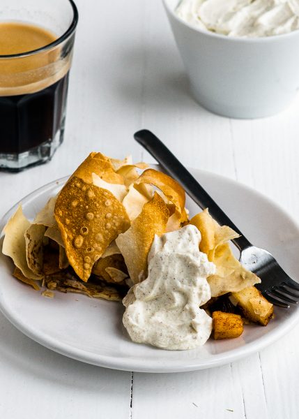 Gezonde appeltaart